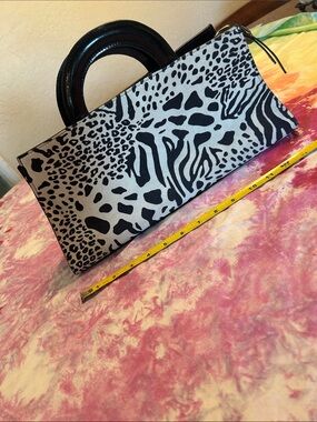 House of Harlow zebra print purse